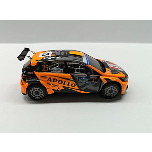 Miniatura personalizada base IXO RPT036 do Hyundai i20 Rally2 #25 - 12th position Rally Sweden 2023 - Georg Linnamäe/ James Morgan