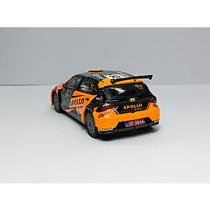 Miniatura personalizada base IXO RPT036 do Hyundai i20 Rally2 #25 - 12th position Rally Sweden 2023 - Georg Linnamäe/ James Morgan