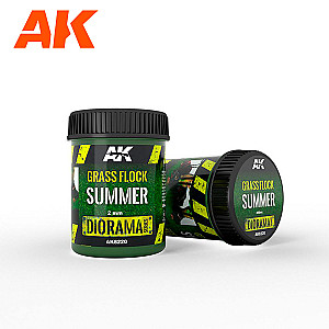 Grama 2mm "Verão" da AK Interactive. Frasco de 250 ml