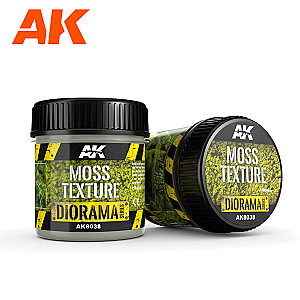 Textura de musgo da AK Interactive. Frasco de 100 ml