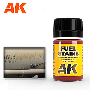 Efeito manchas de combustível da AK Interactive. Frasco de 35ml