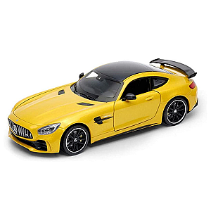 Welly Diecast Mercedes-AMG GT-R amarelo