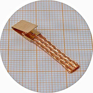 Palheta super fina cobre, 0.50mm espessura, em cobre p/escala 1/24 - pack 10 unidades