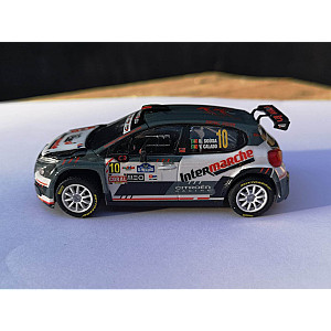 Miniatura personalizada base IXO Citröen C3 Rally2 #10 - Rali Vinho da Madeira 2022 - Bernardo Sousa/ Vítor Calado