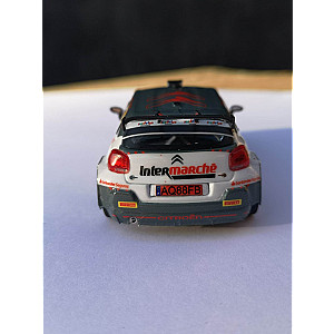 Miniatura personalizada base IXO Citröen C3 Rally2 #10 - Rali Vinho da Madeira 2022 - Bernardo Sousa/ Vítor Calado