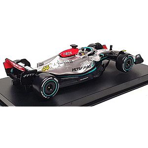 Bburago Mercedes AMG W13 E Performance, #44, Formula 1, Lewis Hamilton, 2022