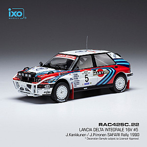 IXO Lancia Delta Integrale 16V #5 - Safari Rally 1990 - Juha Kankkunen/ Juha Piironen