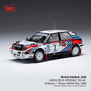 IXO Lancia Delta Integrale 16V #2 - Safari Rally 1990 - Miki Biasion/ Tiziano Siviero