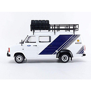 IXO Carrinha de assistência Ford England - Transit MKII Van da "Team Ford Rally Assistance" 1979 com acessórios