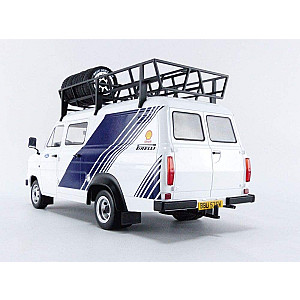 IXO Carrinha de assistência Ford England - Transit MKII Van da "Team Ford Rally Assistance" 1979 com acessórios