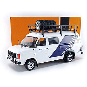 IXO Carrinha de assistência Ford England - Transit MKII Van da "Team Ford Rally Assistance" 1979 com acessórios