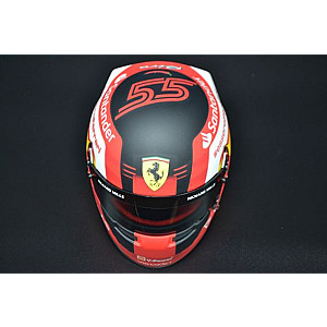 Carlos Sainz Scuderia Ferrari mini helmet 2022 season  - Escala 1/2.