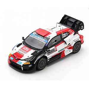 Spark 1:43 S6690 Toyota GR Yaris Rally1 #18 Toyota Gazoo Racing WRT - 2nd Rally Monte-Carlo 2022 - Sébastien Ogier/ Benjamin Veillas