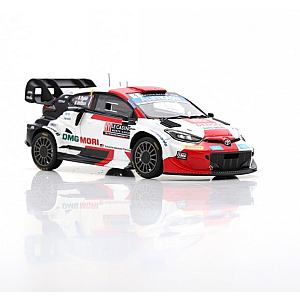 Spark Toyota GR Yaris Rally1 #18 Toyota Gazoo Racing WRT - 2nd Rally Monte-Carlo 2022 - Sébastien Ogier/ Benjamin Veillas.