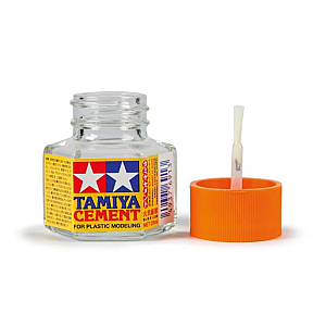 Cola líquida da Tamiya TAM-87012 de alta densidade. Frasco de 20ml