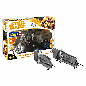 Revell 06768 Star Wars: Solo Imperial Patrol Speeder Build & Play with sound