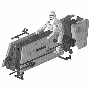 Revell 06768 Star Wars: Solo Imperial Patrol Speeder Build & Play with sound