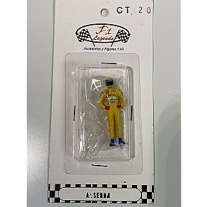 1987 Lotus Ayrton Senna figura modell 1:43