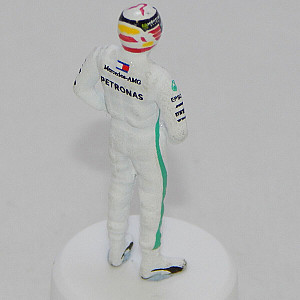 2017 Mercedes Lewis Hamilton figura modell 1:43