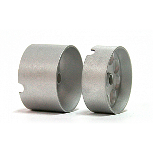 Jante duralumínio traseira 21x13mm para 1/24 (2,60 gr)