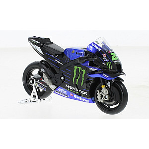 2021 MotoGP Yamaha YZR-M1 #21 da Yamaha Factory Racing e do piloto Franco Morbidelli