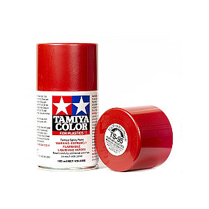 Tinta spray Tamiya 100ml. vermelho metalizado TS-95