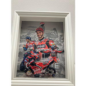 Quadro 20x25 cm - MotoGP Legends - Andrea Dovizioso