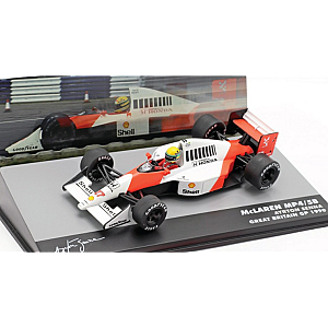 Promocar McLaren Honda MP4/5B - Ayrton Senna - GP Grã-Bretanha 1990