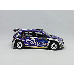 Miniatura personalizada RPT012 base IXO Skoda Fabia R5 #6 - Lukasz Habaj/ Daniel Dymurski - Rally dos Açores 2019