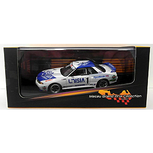 EBBRO 1:43 MGPC004 Nissan Skyline GT-R R32 4th 1991 Macau Guia race