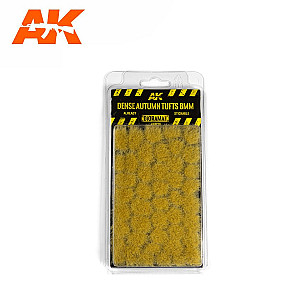 Dense autumn tufts 8mm da AK Interactive - Plantas para recriar ou complementar ambientes realistas nos seus dioramas