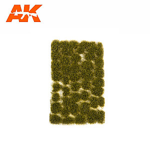 Backwater tufts 6mm da AK Interactive - Plantas para recriar ou complementar ambientes realistas nos seus dioramas