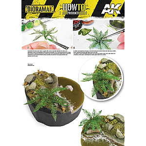 Ivy 1/32 and 1/35 da AK Interactive - Plantas para recriar ambientes realistas nos seus dioramas