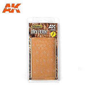 Dry fern 1/32 and 1/35 da AK Interactive - Plantas para recriar ambientes realistas nos seus dioramas