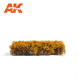 Autumn yellow shrubberies 1:35 / 75mm / 90mm da AK Interactive - para fornecer variedade e alcançar densidade em qualquer terreno