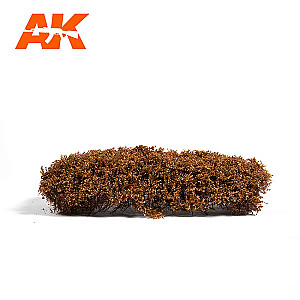 Autumn brown shrubberies 1:35 / 75mm / 90mm da AK Interactive - para fornecer variedade e alcançar densidade em qualquer terreno