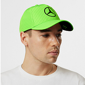 Mercedes-AMG F1 2023 Lewis Hamilton Driver Cap verde néon