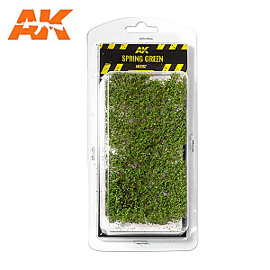 Spring green shrubberies 1:35 / 75mm / 90mm da AK Interactive - para fornecer variedade e alcançar densidade em qualquer terreno