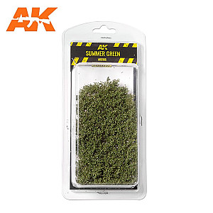 Summer green shrubberies 1:35 / 75mm / 90mm da AK Interactive - para fornecer variedade e alcançar densidade em qualquer terreno