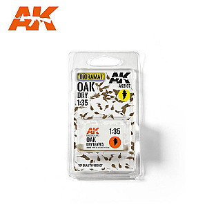 Oak dry 1:35 (Top quality) da AK Interactive - Para dar um toque distinto e ultrarrealista aos seus dioramas, cenas e veículos