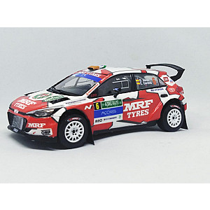 Miniatura personalizada base IXO Hyundai I20 R5 #6 - D. Sordo/ C. Carrera - Rally dos Açores 2021