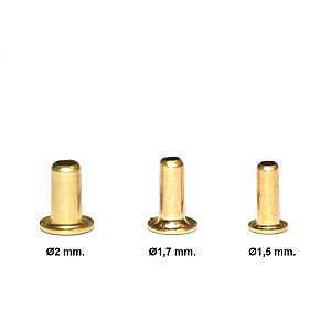 Terminais para cabo elétrico da Sloting+ de Ø2 x 4 mm