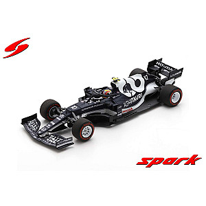 Spark 1:43 S7677 AlphaTauri AT02 #10 Scuderia AlphaTauri 6th Monaco GP 2021 Pierre Gasly