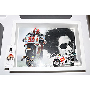 Quadro 20x30 cm - Legend Series - Marco Simoncelli