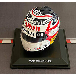 Mini Helmet Nigel Mansell - 1992 - Escala 1/5