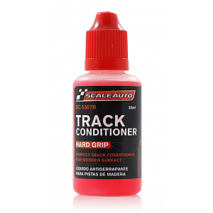 Líquido Track Grip Conditioner Hard da Scaleauto. Frasco de 30ml. Concentrado