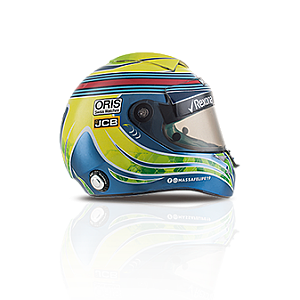 Mini Helmet Felipe Massa - 2017 - Escala 1/5