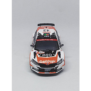 Miniatura personalizada base IXO Skoda Fabia EVO R5 #42 - Armindo Araújo / Luís Ramalho - Rally Portugal 2021