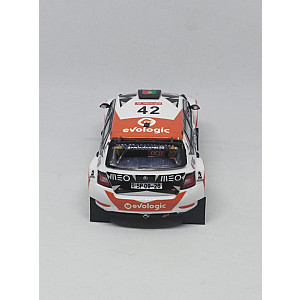 Miniatura personalizada base IXO Skoda Fabia EVO R5 #42 - Armindo Araújo / Luís Ramalho - Rally Portugal 2021