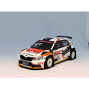 Miniatura personalizada base IXO Skoda Fabia R5 - Bernardo Sousa / Vítor Calado - Rally Portugal 2021